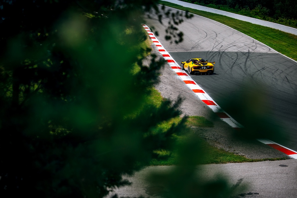 Frederik Schandorff klar på nyt IMSA-podie i Canada.
(Foto: Inception Racing)
